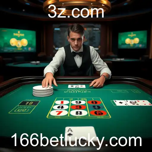 Experiência Imersiva: Jogos de Cassino 'Ao Vivo' no 166bet